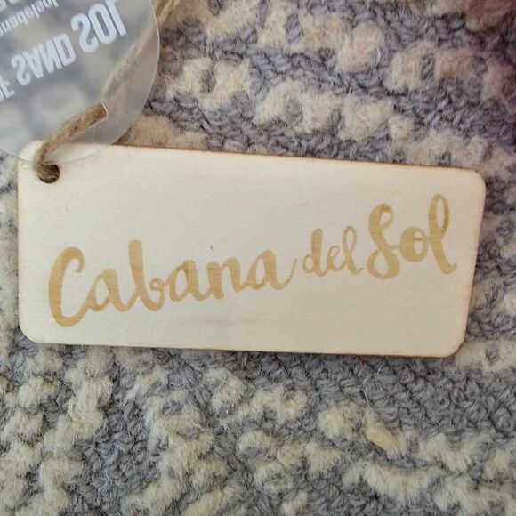 Cabana Del Sol Pink Ring Bandeau Bikini Top For Women's Size Medium - Picture 5 of 8